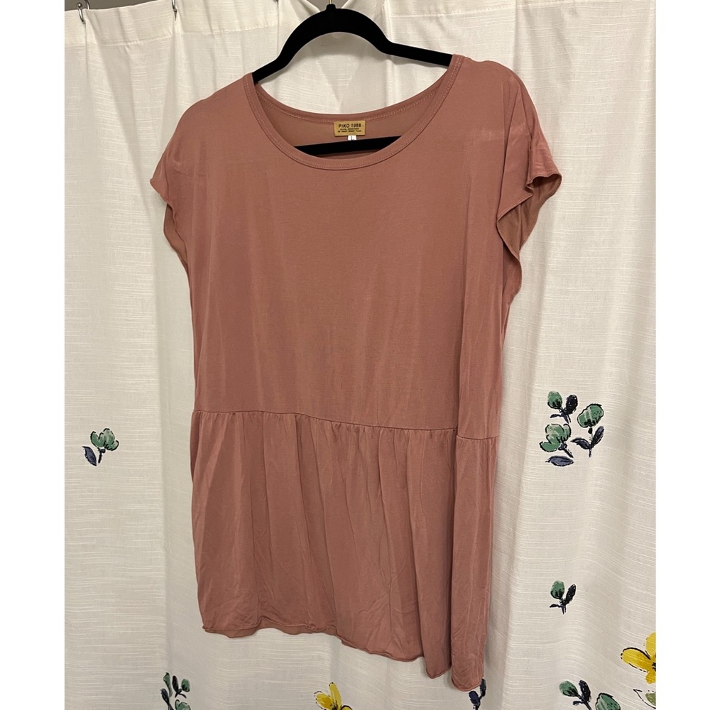 Mauve Piko Top